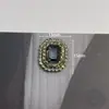 Accesorios de aleación de diamante barroco serie negro oscuro industria pesada retro pasador accesorios para el cabello zapatos con agujero flor material DIY