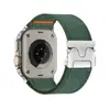 El Nuevo Modelo Es Adecuado para Apple Iwatchs11 Correa de Reloj Elástica Trenzada de Nylon Reflectante con Hebilla de Paracaídas Ultra Universal