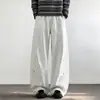 Pantalones de leñador de algodón elástico personalizados/Más vendidos para otoño, pantalones con remaches, nuevos pantalones de trabajo funcionales, color blanco y gris para hombre