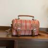 Bolso de Cuadros de Moda Transfronterizo de Nicho para Mujer 2026 Nuevo Bolso Cruzado Casual Versátil Bolso de Mano de Moda Bolso Cuadrado Pequeño