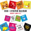 Guantes desechables personalidad creativa empaque individual separado para comer cangrejos pollo frito alimentos catering película engrosada