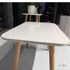 Suporte de base para perna de mesa de pedra de quartzo DIY perna de mesa de madeira maciça sem perfuração estrutura de suporte de elevação de madeira de faia para bancada de mármore de laje de rocha