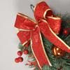 Bola navideña de PVC transfronteriza Hongyu con decoración luminosa, árbol invertido, puerta de entrada, colgante de pared para el hogar, colgante navideño