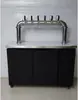 Máquina para Elaboración Casera de Cerveza Artesanal de Doble Grifo, Máquina de Cerveza de Barril Enfriada por Aire, Máquina Comercial de Cerveza de Barril, Kegerator, Equipo para Servir Cerveza