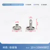 En stock Funda de teléfono con remache metálico de una cara y doble cara Lanyard con remache Botón de presión de colores Caja de regalo Bolso de mano Remache de hierro