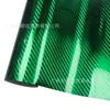 Transfronterizo Nuevo Producto Mascota Forjado Patrón Pagani Fibra de Carbono 6D Metal Electrochapado Rojo Dorado y Plateado Pegatina Película para Espejo Retrovisor