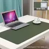 Alfombrilla de Ratón de Cuero PU Alfombrilla Grande para Escritorio Alfombrilla de Escritura para Escritorio de Oficina Doble Cara Utilizable Tamaño Grande Alfombrilla de Ratón Dos Tonos Se Puede Hacer Logo