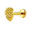 Jiangtai F136 Titanio Transfronterizo Más Vendido Tachuelas Labiales Martilladas y Aretes de Titanio G23 Aleación de Titanio Joyería para Piercing en el Cuerpo Tachuelas para Cartílago de la Oreja