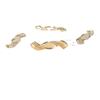 Al por mayor campana de metal con cuerda para colgar hebilla hebilla colgador botón antideslizante bolsillo con cordón cabeza colgante accesorios DIY
