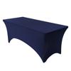 Toalha de mesa retangular elástica de poliéster para comércio exterior transfronteiriço Capa de mesa de coquetel Capa de mesa elástica para festa ao ar livre para casamento