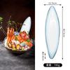 Molde para Sashimi Molde de Carámbano Hielo Redondo Tallado en Hielo Postura de Mariscos Decoración Día del Salmón Plato de Material Decoración