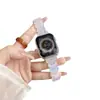 Aplicable a Correa de Apple Watch 12/14/16/18/20/22mm Samsung 4/5/6 Correa Galvanizada Pétalo Little Genius