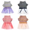 Fabricantes de ropa para mascotas, falda para perros pequeños, falda de princesa floral, linda falda para gatos, ropa ultrafina con pelusa