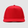 Gorra de ala plana gorro de algodón puro logotipo bordado gorra de ala plana de cinco piezas gorro hip hop gorro publicitario para exteriores gorro de protección solar para niños