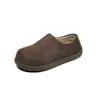Cómodos zapatos sin cordones "Little Potato" estilo Birkenstock, moda versátil para exteriores de mujer otoño 2026, mules casuales de punta redonda