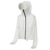 Verano Hielo Gent Hilo Original Ropa Protectora Solar para Mujer Transpirable Protección UV Deportes al Aire Libre Ropa para la Piel Chaqueta Delgada Corta con Capucha