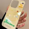 Capa Única Línea Sandía Adecuada para Iphone16Pomax Apple 15Pr Funda para Teléfono Móvil 14 Estilo Nuevo 13 Dibujos Animados 12