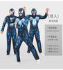 Cosplay Iron Man héroe Superman ropa Spider Batman Thor Capitán América ropa musculosa para adultos hombres