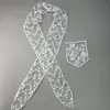 Flor de Cabeza de Hada Súper 2025 Bufanda Larga de Encaje Bufanda Diadema Francesa Bordada Bolsillo Delgado Bufanda Pequeña