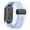 Para Xiaomi 9 correa de pulsera agujero magnético silicona deportes Xiaomi 8 Xiaomi 9 pulsera correa magnética universal