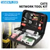 Crimpadora de Siete Pisos RJ45 Diseño de Crimpadora en un Solo Paso Cable Ethernet Cat5 Pinza Crimpadora Cableado Rápido Herramienta Especial para Técnico
