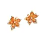 Brincos Weidini Prata 925 Folha de Bordo Flor Estilo Fashion com Sensação de Alto Padrão Estilo Floresta Eh-2383 Exclusivo para Vendas Transfronteiriças