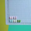 Dibujo Animado Colorido Corbata de Moño Gruesa Accesorios de Resina DIY Funda para Teléfono Móvil Cabeza de Pegamento Crema Gorro Caja de Almacenamiento para Taza de Agua Pegatina