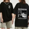 [Camiseta de Algodão Tamanho Europeu] Camiseta Masculina de Verão Berserk Guts t Shirt Europeu e Americano Outros