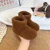 Botas de Piel para Niñas 2026 Invierno Nuevas Botas de Nieve Cálidas para Niños Botas de Algodón para Bebé Lindas Botas Cortas con Forro Polar para Niñas