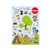 Nuevas Pegatinas DIY para Niños Animal Plano Dibujo Animado Lindo Estilo Ins Vacaciones Transparente Pascua Mascota