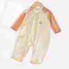 Ropa para Bebé Recién Nacido Mameluco sin Costuras para Bebé de Pecho Traje de Verano para Gateo de Bebé Mameluco Delgado Estilo Mariposa Mono para Recién Nacido