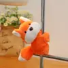 Juguete de Peluche Capibara Animal Juego de Lanzar Anillos con Tirador Trasero Tortuga Capibara Peluche que Abraza la Muñeca Rata de Agua Muñeca de Lanzar Anillos