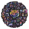 50 Pegatinas Animales Estilo Cyberpunk de Dibujos Animados, Culturales y Creativas, Pegatinas Decorativas Impermeables para DIY de Cuadernos, Venta al por Mayor