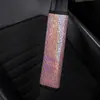 Xsm Cielo Estrellado Colorido Brillante Cubierta de Hombro para Cinturón de Seguridad de Coche de Cuero Dorado Cubierta Protectora Comercio Transfronterizo Lote de Amazon