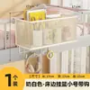 Cesta colgante para la cama para habitaciones de residencia estudiantil, una cesta de almacenamiento para estudiantes universitarios, un organizador de mesita de noche para la litera superior, una repisa de mesita de noche para organizar artículos en la cama