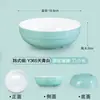 Tigela estilo coreano de melamina tigela para sopa de fast food pó para sopa de macarrão de arroz comercial tigela para sopa fria de wonton tigela de plástico para macarrão instantâneo tigela empilhável