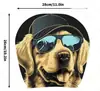 Funda de Reposacabezas para Coche con Estampado de Calavera Negra de Comercio Exterior Transfronterizo, Estilo Elástico Universal, Funda de Reposacabezas para Coche Original y Divertida