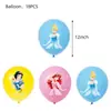 Suprimentos de Decoração para Festa de Aniversário de Princesa Mais Vendidos da Amazon Banner Bandeirola Balão Tamanho Conjunto de Bandeirolas