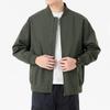 American Men's Primavera e Outono Baseball Collar Aviator Jacket Men's 24 Novos Esportes Masculinos Casual Casaco Roupas Superiores