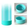 Alta calidad Color 12 cm Tapa Inferior para Termo Grande de Silicona 64 oz Tapa de Silicona Antideslizante para Olla Espacial Posavasos de Silicona