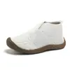 Nuevos zapatos de algodón gruesos de invierno estilo Pekín antiguo para mujer, botas de nieve cálidas de felpa para mediana edad y personas mayores, botas de algodón, zapatos para mamá