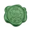 Sello de cera de pino con adhesivo Serie de Navidad sobre para invitación decoración de botella de vino adhesivo de sello de regalo