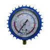 Manómetro de Presión de Refrigerante para Aire Acondicionado de Coche, Presión Alta y Baja, Cabezal de Manómetro Tipo Nieve, Manómetro de Llenado de Refrigerante, Herramienta de Reparación de Aire Acondicionado