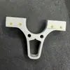 Suministro de fábrica nuevo aleación de aluminio cabeza de arco de búho cabeza de tirachinas giratoria acero inoxidable trabajador de bomba exterior al por mayor