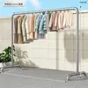 *Perchero de tubería galvanizada, expositor, estante de pie para secar ropa, estantería, perchero para ropa, perchero de un solo poste, tendedero de tubería de agua
