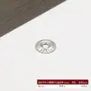 Fivela de Alça de Couro Fivela de Cabeça de Metal Latão Parafuso de Liga Acessórios de Fivela de Cobre Alça de Couro Estilo Japonês Fivela de Metal