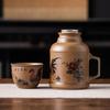 Termo pequeño de leña cerámica gran capacidad tetera china tapada tetera taza de maestro para el hogar botella de agua fría taza taza