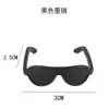 Sombrero de paja de ganso de verano de 7 pulgadas transfronterizo, camisa de manga corta a rayas, gafas de sol, juego de collares, juego de ropa de ganso para porche de escritorio