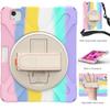 Adecuado para funda protectora plana iPad10.2 2020 colorida ipad10.9 anticaída carcasa con soporte A7 T290