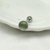 Piedra ojo de gato acero de titanio gota de aceite lengua perforación de uña joyería gradiente bebible nicho ins hombres y mujeres venta al por mayor transfronteriza
